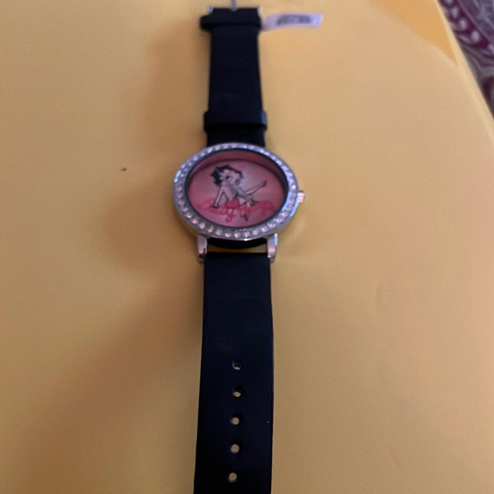 Betty Boop watch.  Price tag included